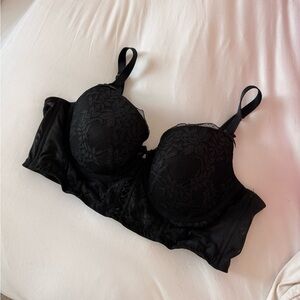 Cacique Black Lace Underwire Bra